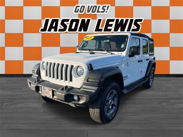 used 2020 Jeep Wrangler Unlimited car, priced at $23,413