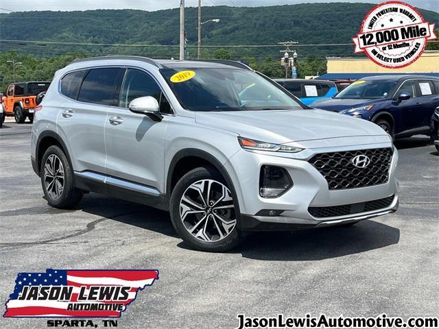 used 2019 Hyundai Santa Fe car, priced at $17,289