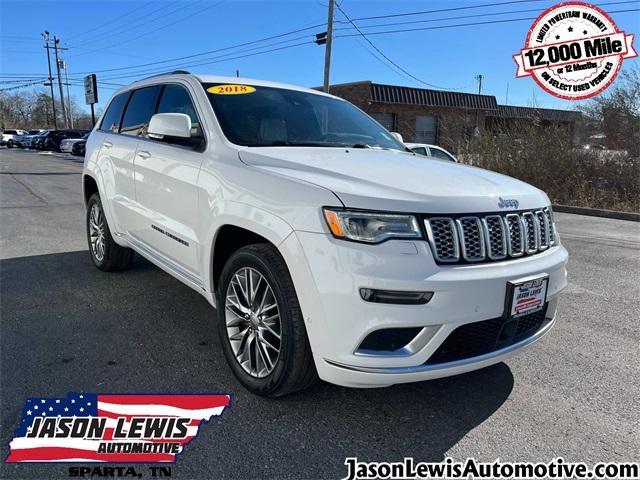 used 2018 Jeep Grand Cherokee car, priced at $27,151