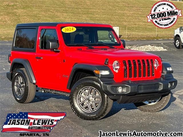 used 2024 Jeep Wrangler car, priced at $35,096