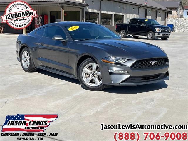 used 2018 Ford Mustang car, priced at $22,910