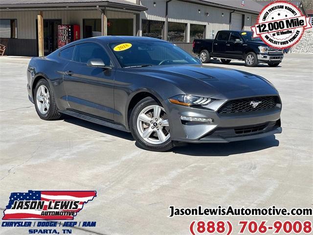 used 2018 Ford Mustang car, priced at $22,410