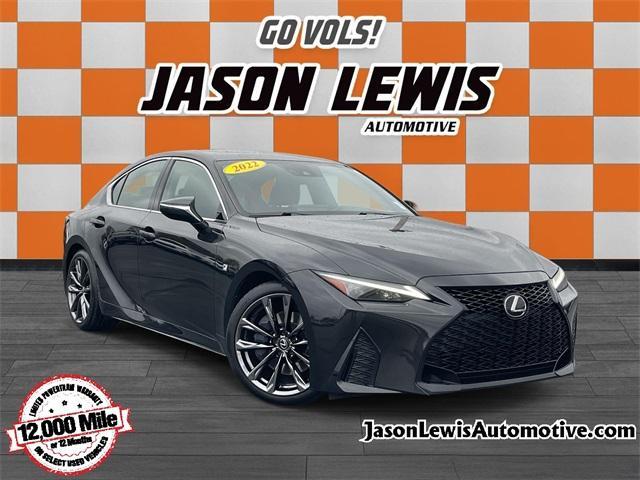 used 2022 Lexus IS 350 car