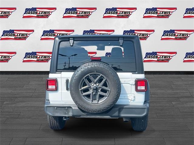 used 2024 Jeep Wrangler car, priced at $35,627