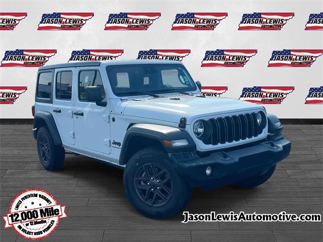 used 2024 Jeep Wrangler car, priced at $35,627
