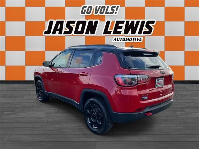 used 2023 Jeep Compass car, priced at $23,692