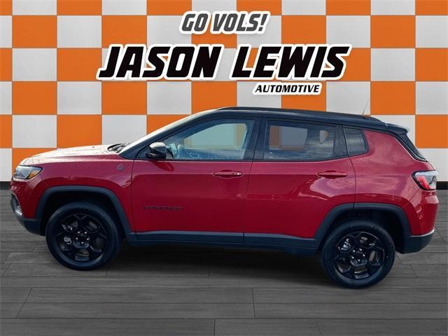 used 2023 Jeep Compass car, priced at $23,692