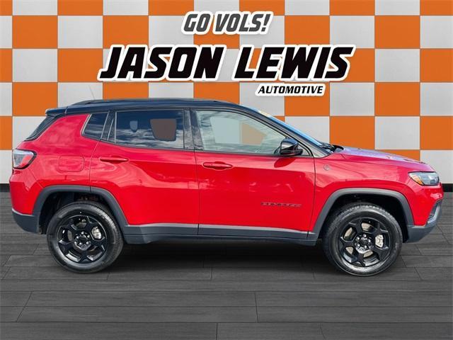 used 2023 Jeep Compass car, priced at $23,692