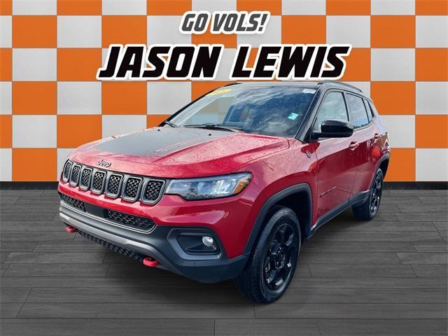 used 2023 Jeep Compass car, priced at $23,692