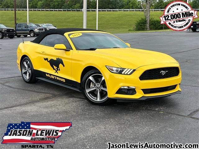 used 2016 Ford Mustang car, priced at $17,276