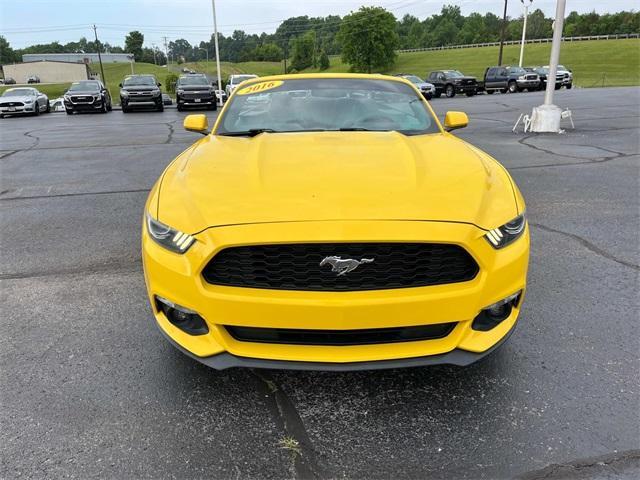 used 2016 Ford Mustang car, priced at $17,474