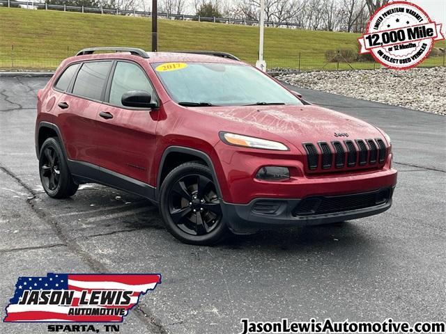 used 2017 Jeep Cherokee car, priced at $13,995