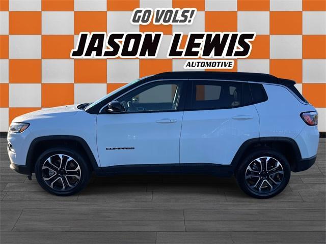 used 2024 Jeep Compass car, priced at $26,114