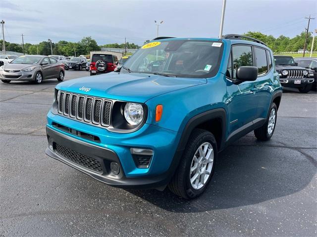 used 2022 Jeep Renegade car, priced at $19,894
