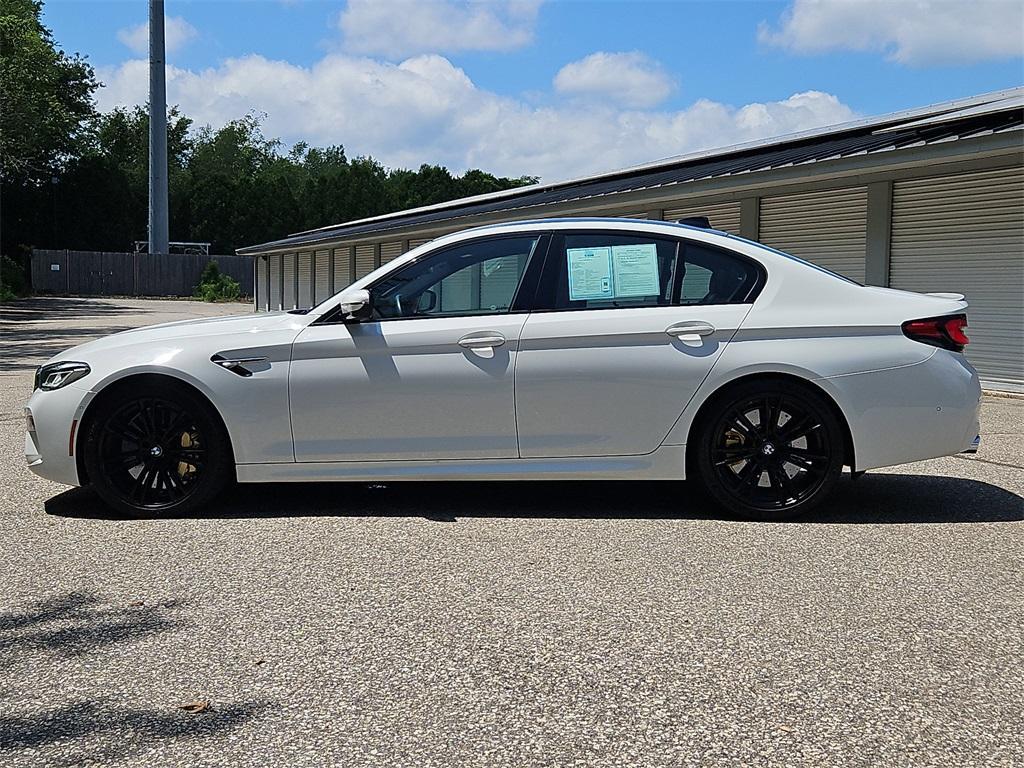 used 2021 BMW M5 car, priced at $77,987