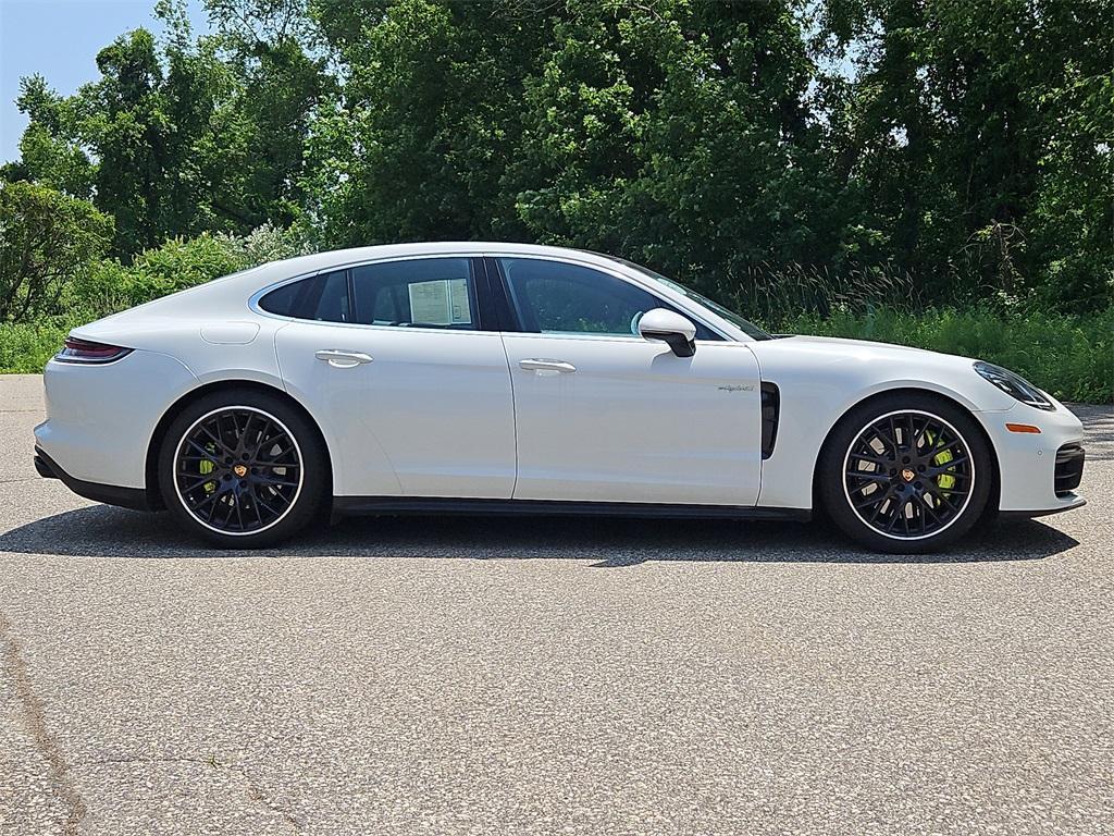 used 2021 Porsche Panamera e-Hybrid car, priced at $73,987