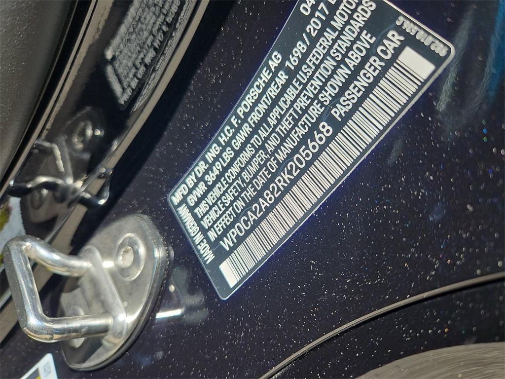 used 2024 Porsche 718 Boxster car, priced at $89,987