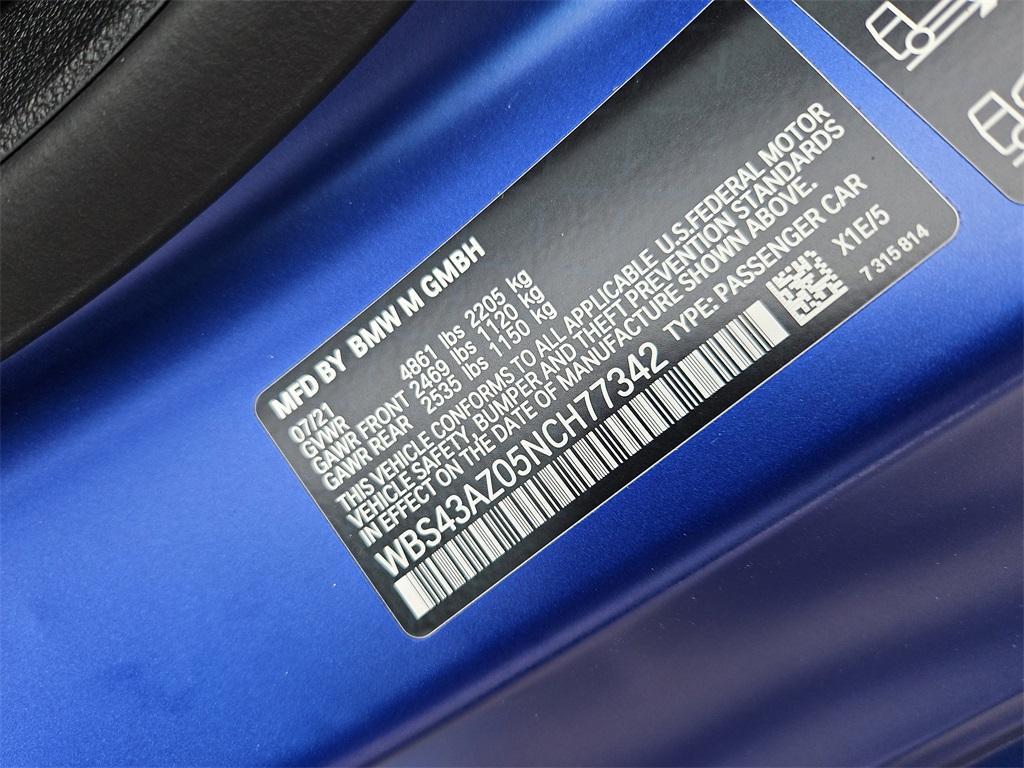 used 2022 BMW M4 car, priced at $78,987