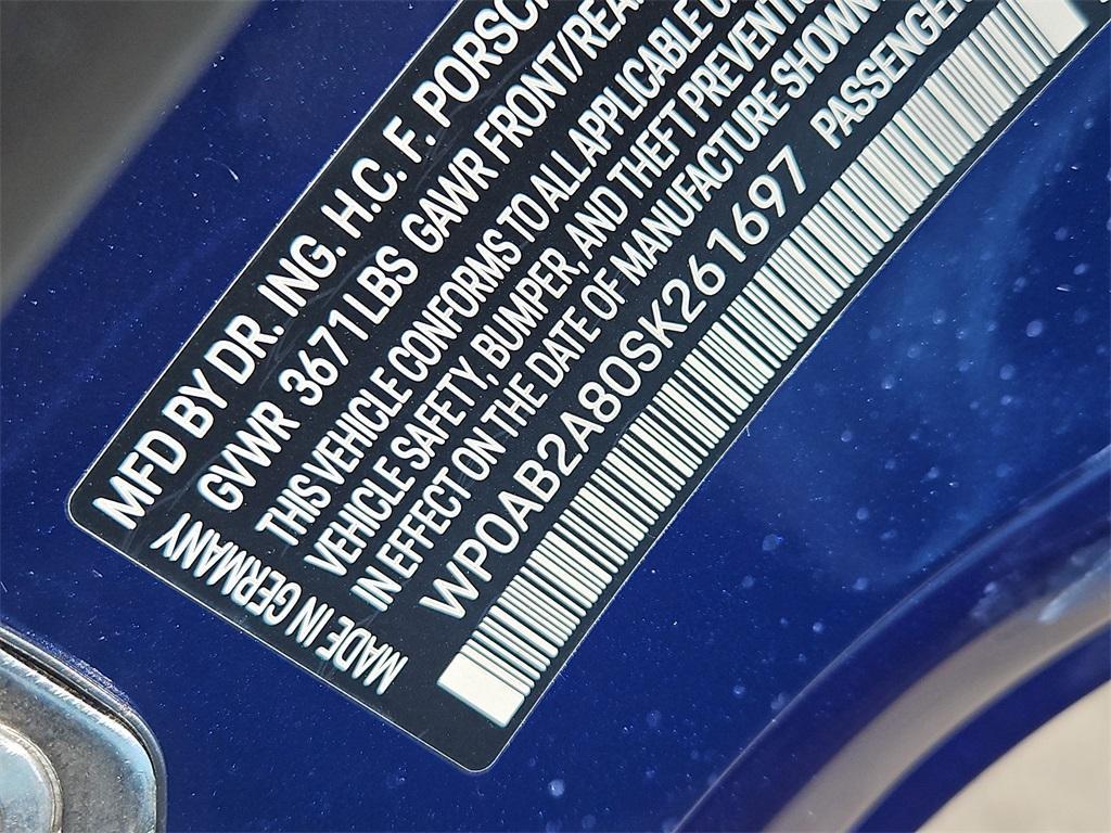 new 2025 Porsche 718 Cayman car, priced at $112,285