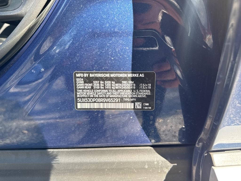 used 2024 BMW X3 car, priced at $44,987