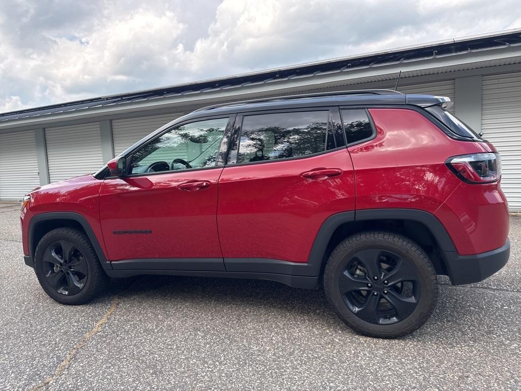 used 2021 Jeep Compass car, priced at $17,487