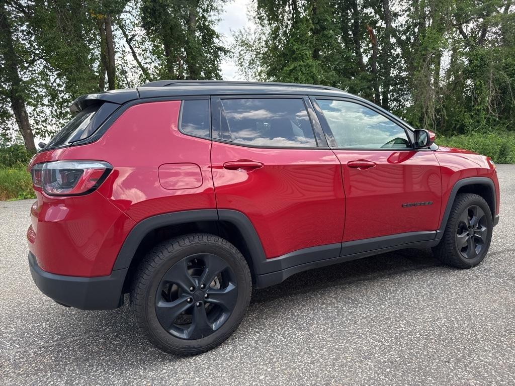 used 2021 Jeep Compass car, priced at $17,487