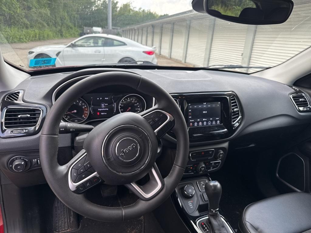 used 2021 Jeep Compass car, priced at $17,487