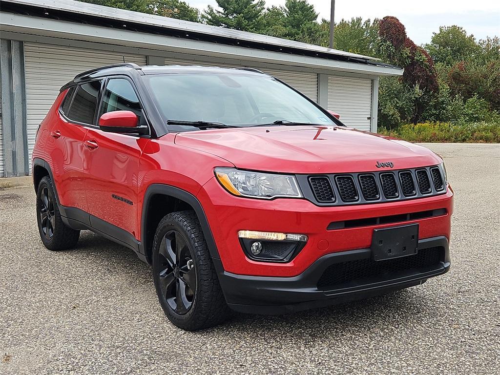 used 2021 Jeep Compass car, priced at $15,987