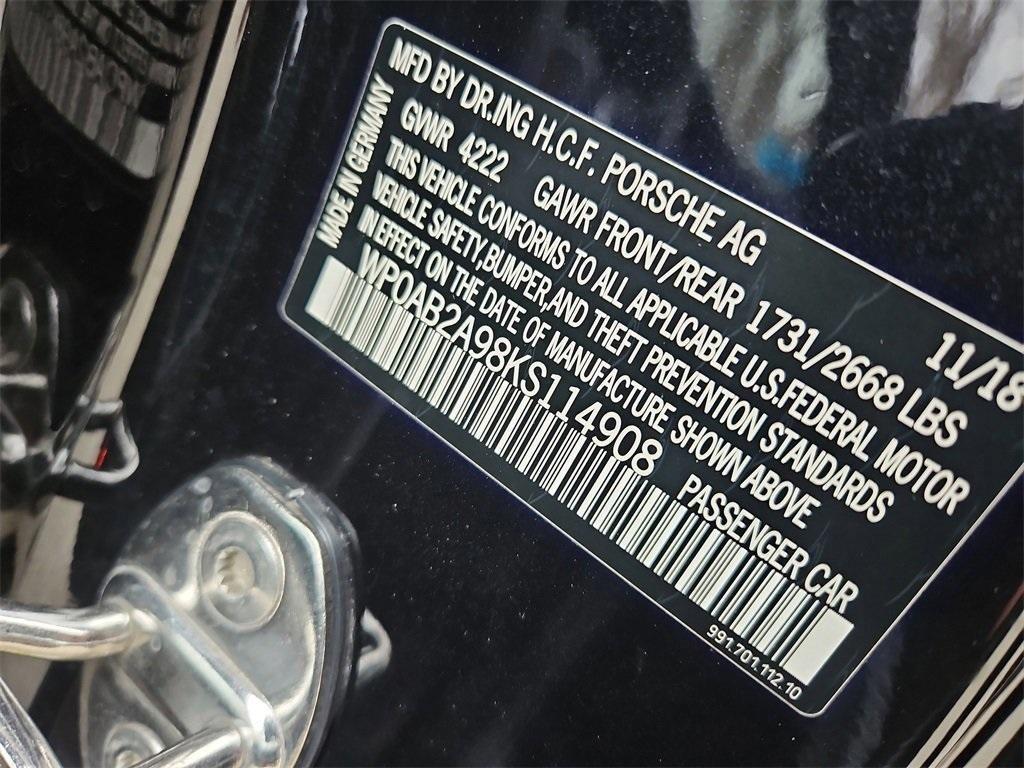 used 2019 Porsche 911 car, priced at $124,987