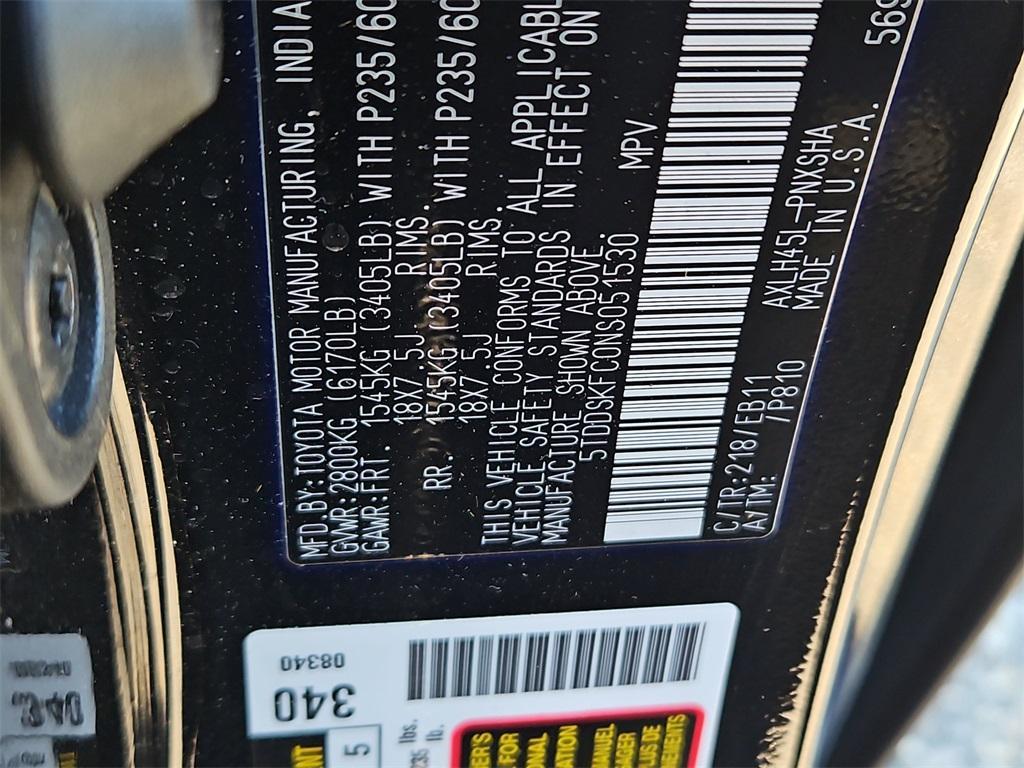 used 2022 Toyota Sienna car, priced at $46,987