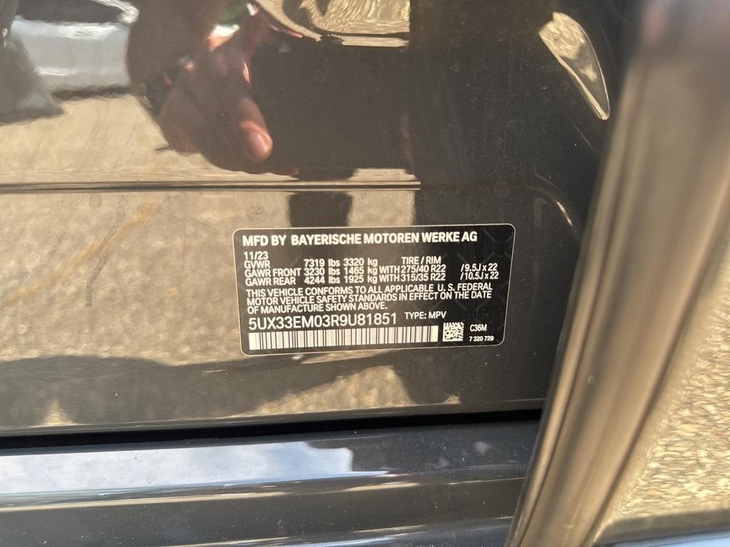used 2024 BMW X7 car, priced at $84,987