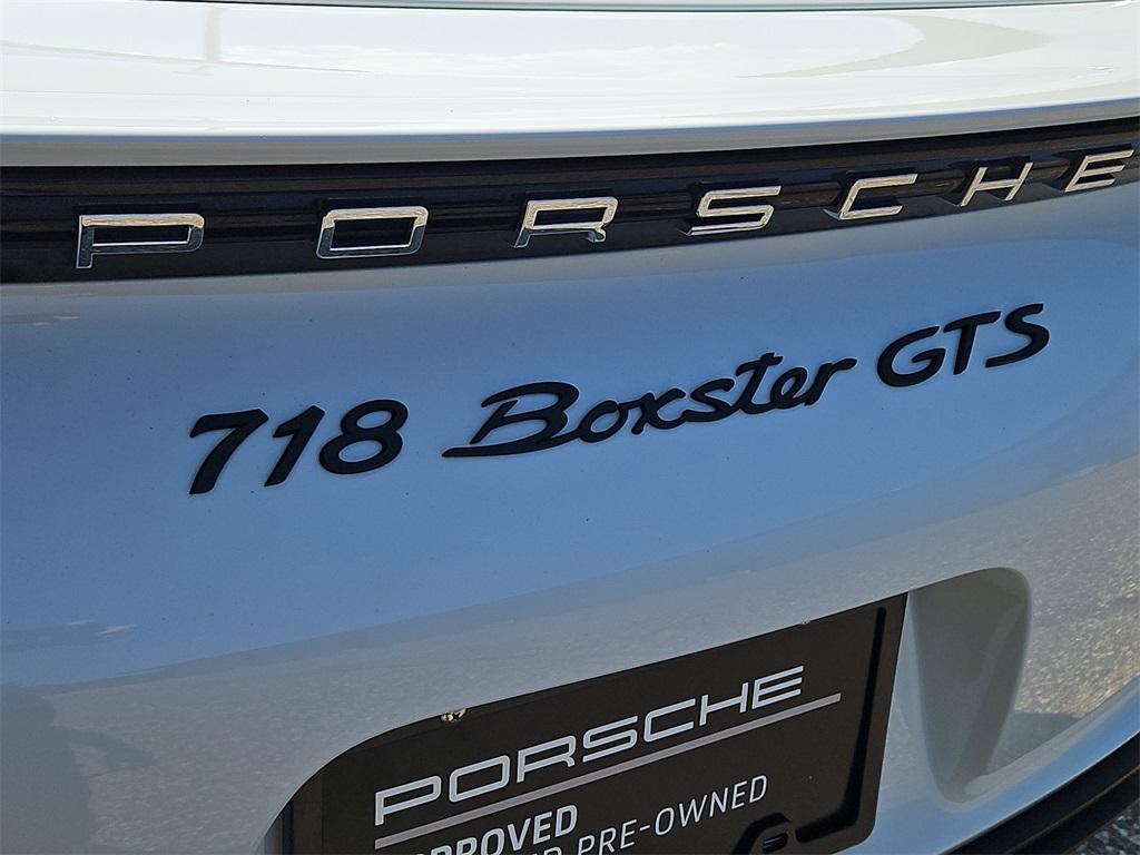 used 2024 Porsche 718 Boxster car, priced at $118,987