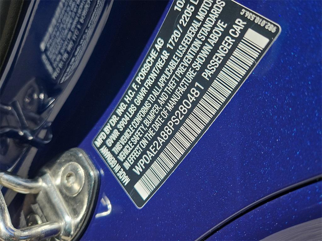 used 2023 Porsche 718 Cayman car, priced at $209,987