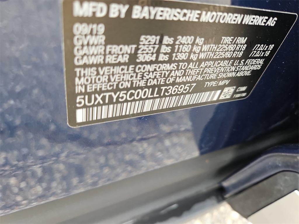 used 2020 BMW X3 car, priced at $20,987
