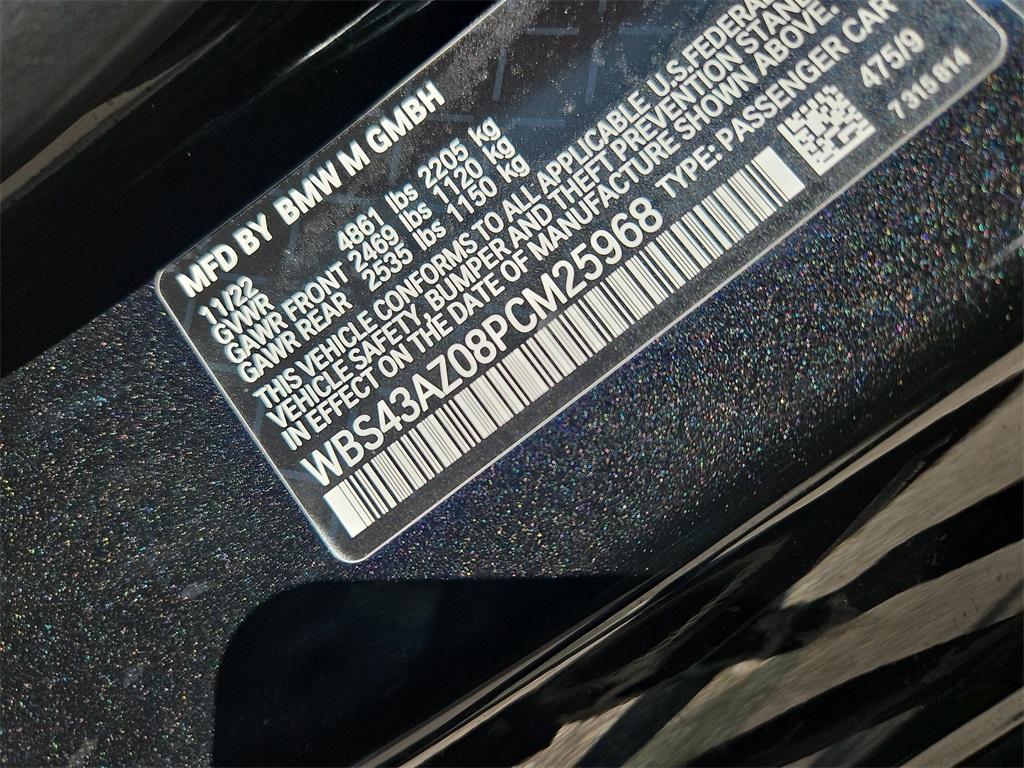used 2023 BMW M4 car, priced at $81,987
