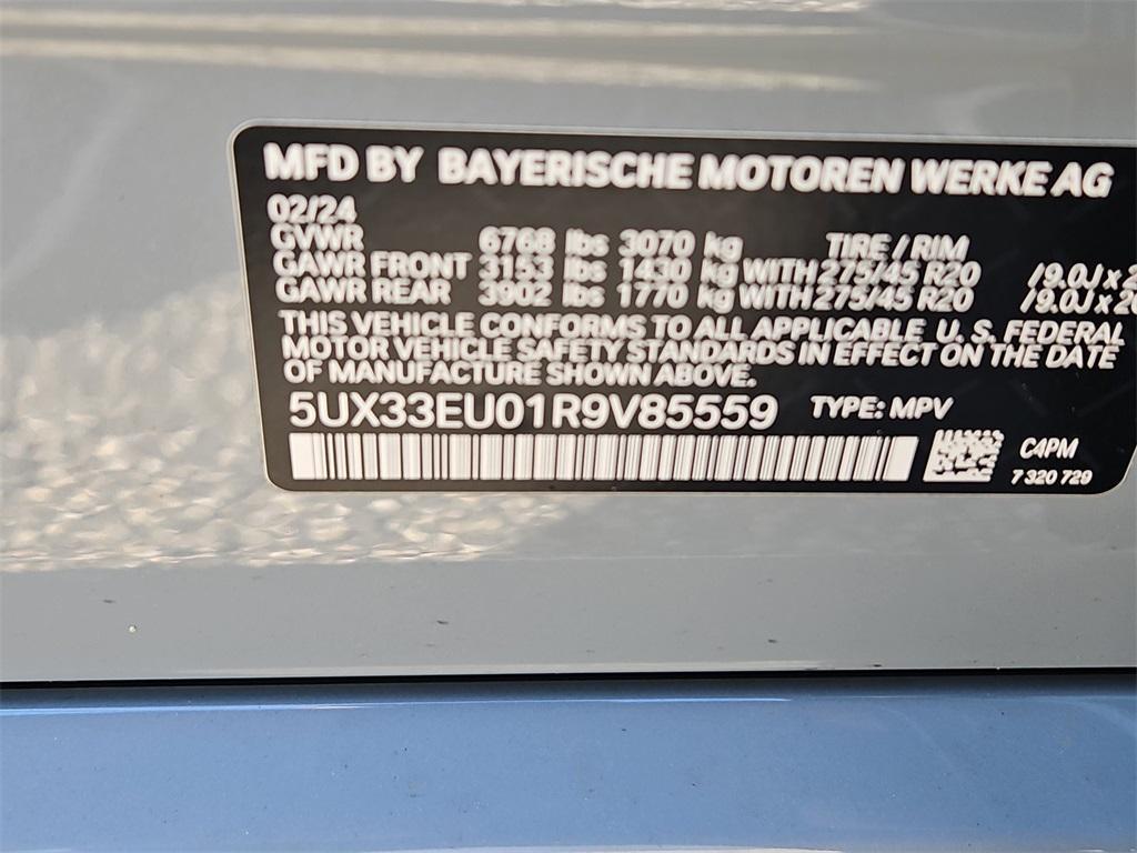 used 2024 BMW X5 car, priced at $85,987