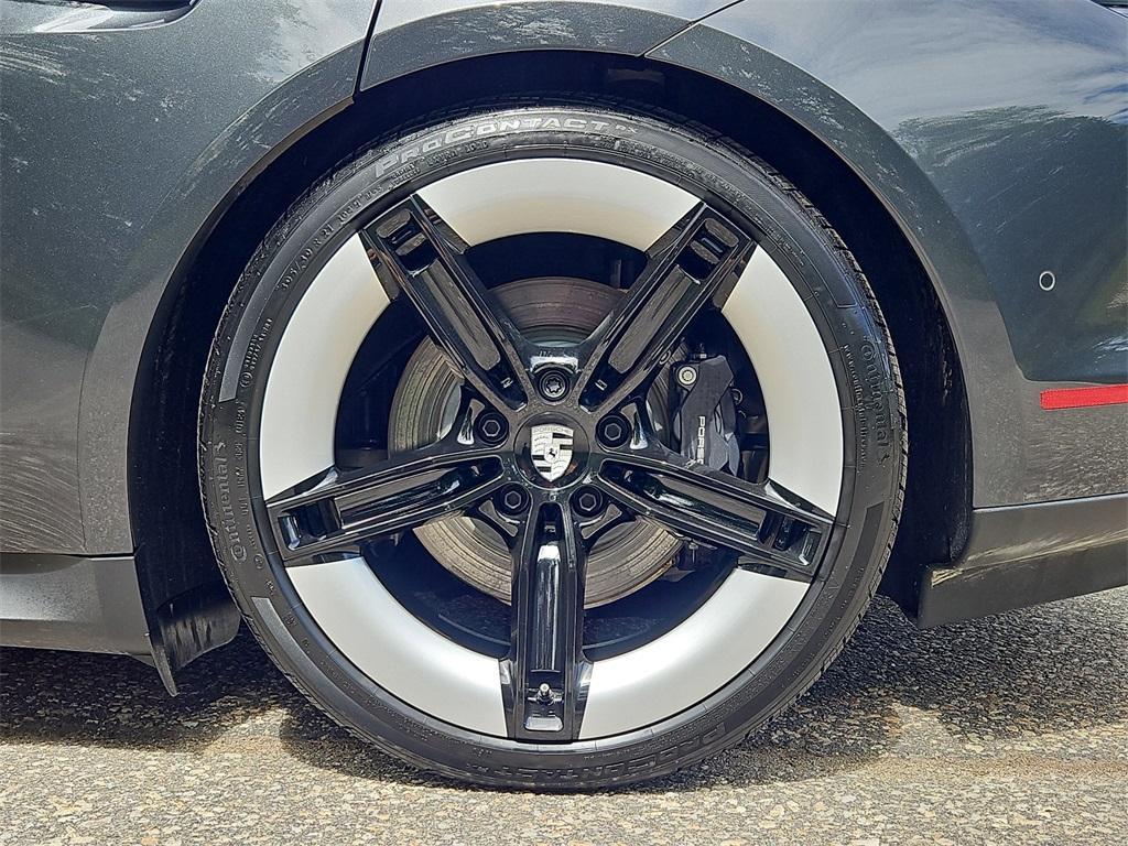 used 2025 Porsche Taycan car, priced at $98,987