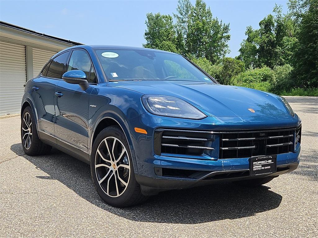 used 2025 Porsche Cayenne E-Hybrid Coupe car, priced at $119,987
