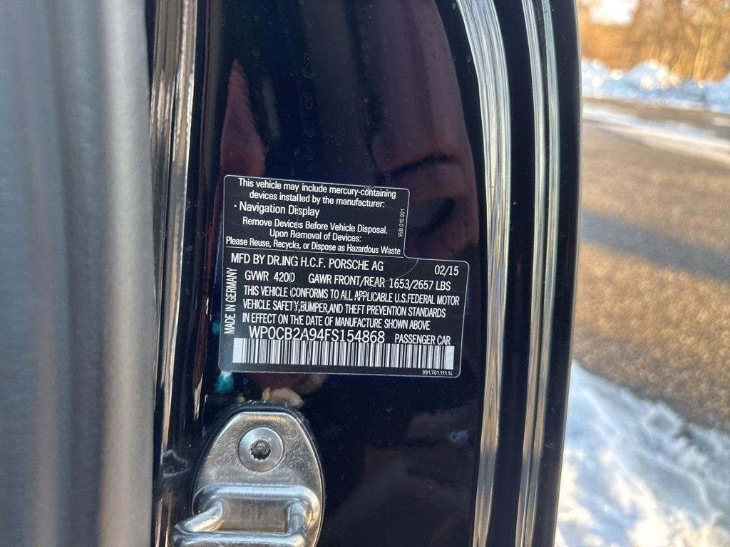 used 2015 Porsche 911 car, priced at $81,987