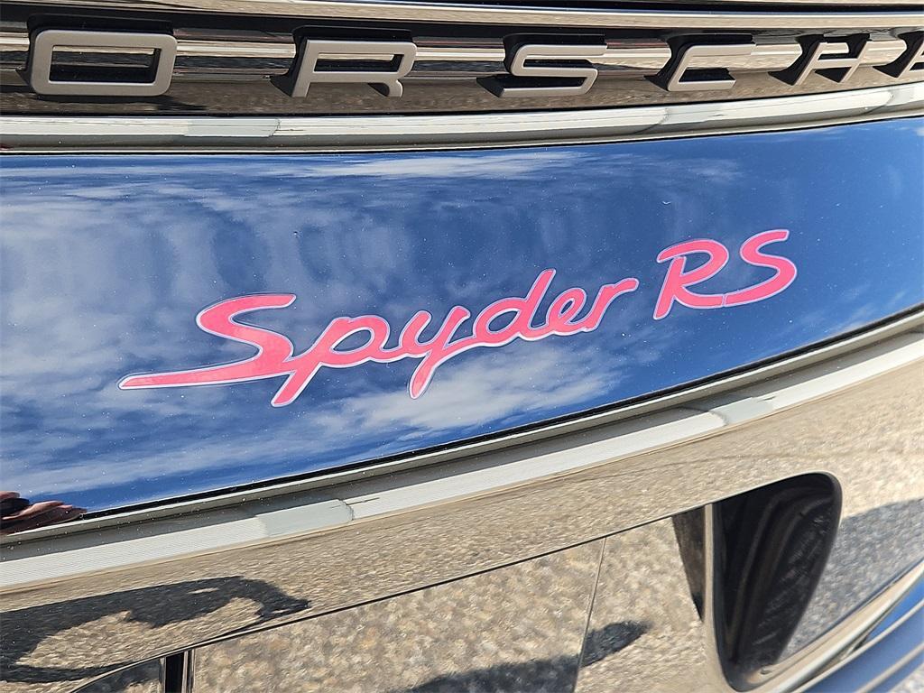 used 2025 Porsche 718 Spyder car, priced at $218,987
