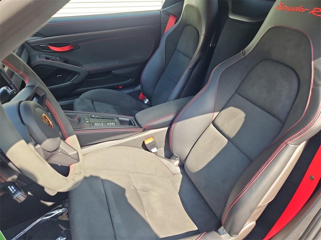 used 2025 Porsche 718 Spyder car, priced at $218,987