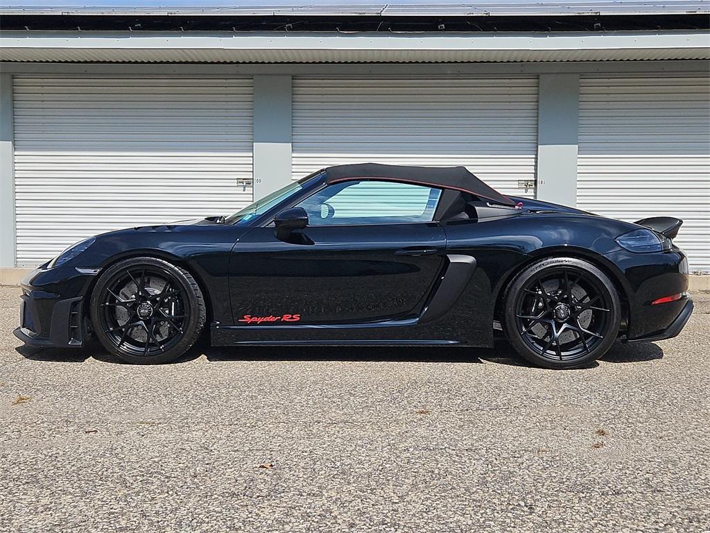 used 2025 Porsche 718 Spyder car, priced at $218,987