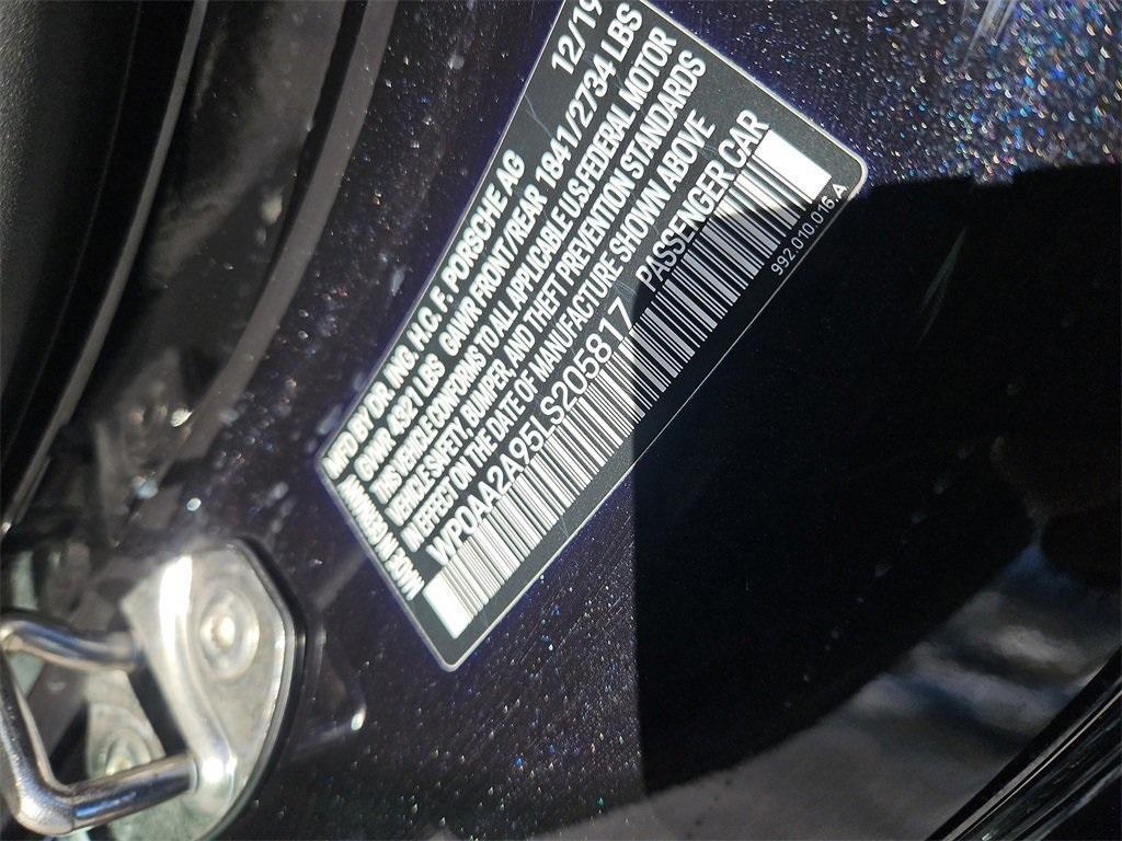 used 2020 Porsche 911 car, priced at $112,987