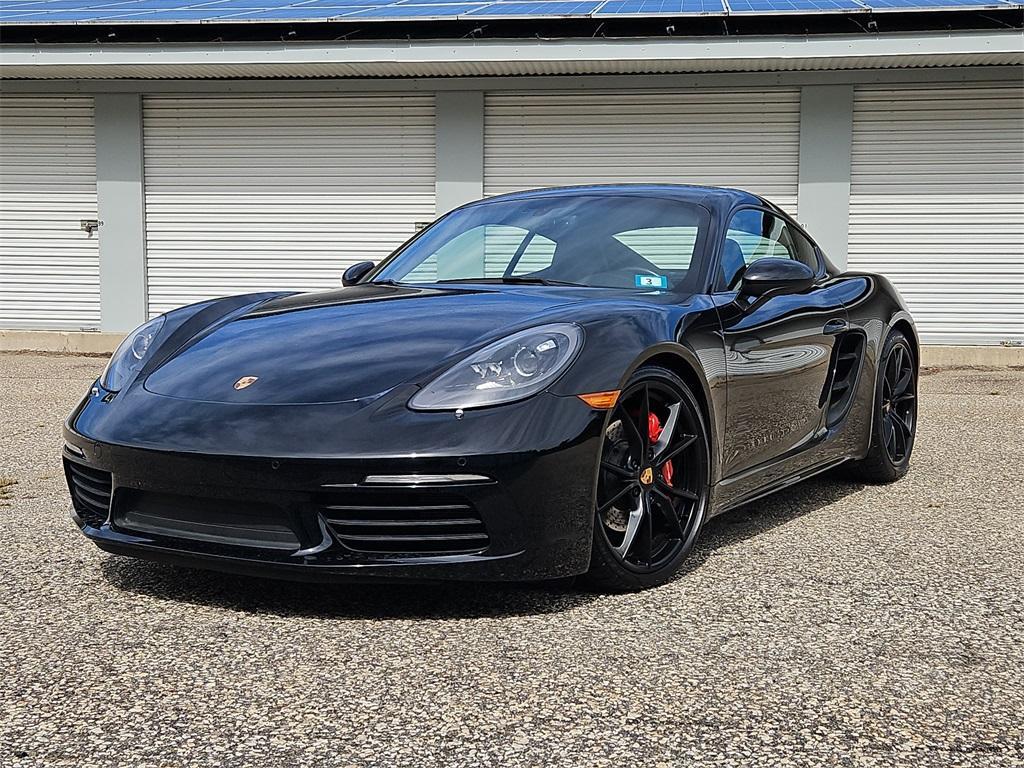 used 2017 Porsche 718 Cayman car, priced at $63,987