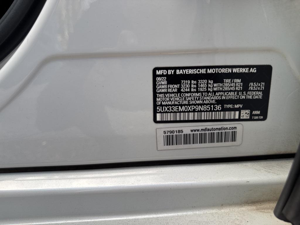 used 2023 BMW X7 car, priced at $70,987