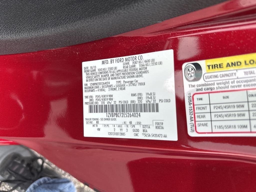 used 2014 Ford Mustang car, priced at $28,900
