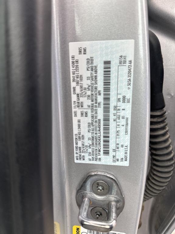 used 2020 Ford Escape car, priced at $14,200