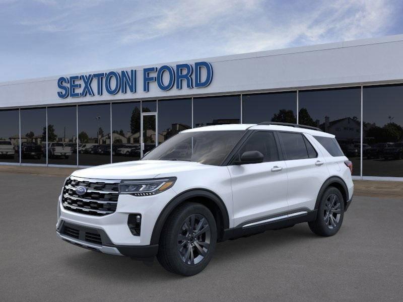 new 2025 Ford Explorer car, priced at $46,255