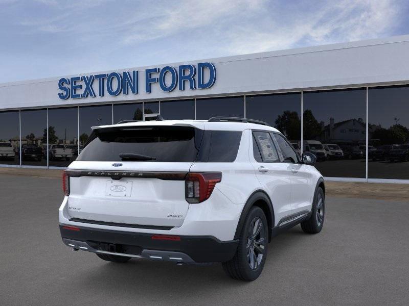 new 2025 Ford Explorer car, priced at $46,255