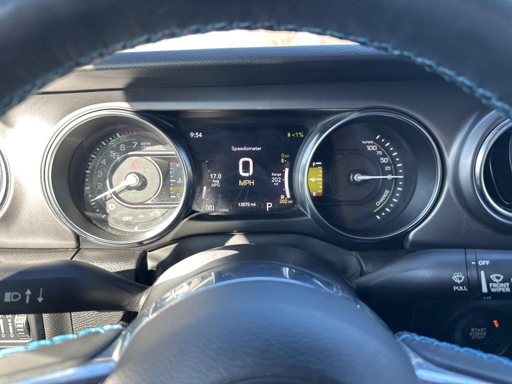 used 2022 Jeep Wrangler Unlimited 4xe car, priced at $39,100